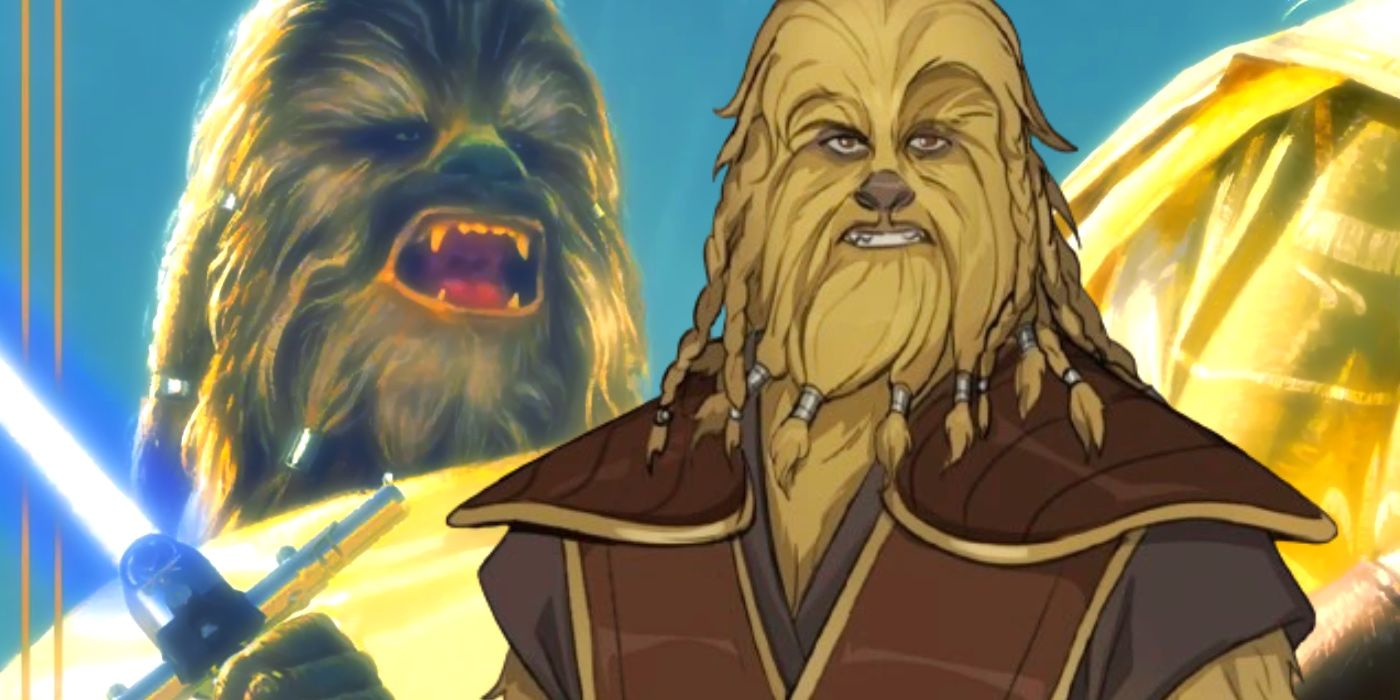 El raro Jedi wookiee de Star Wars acaba de ser promocionado oficialmente