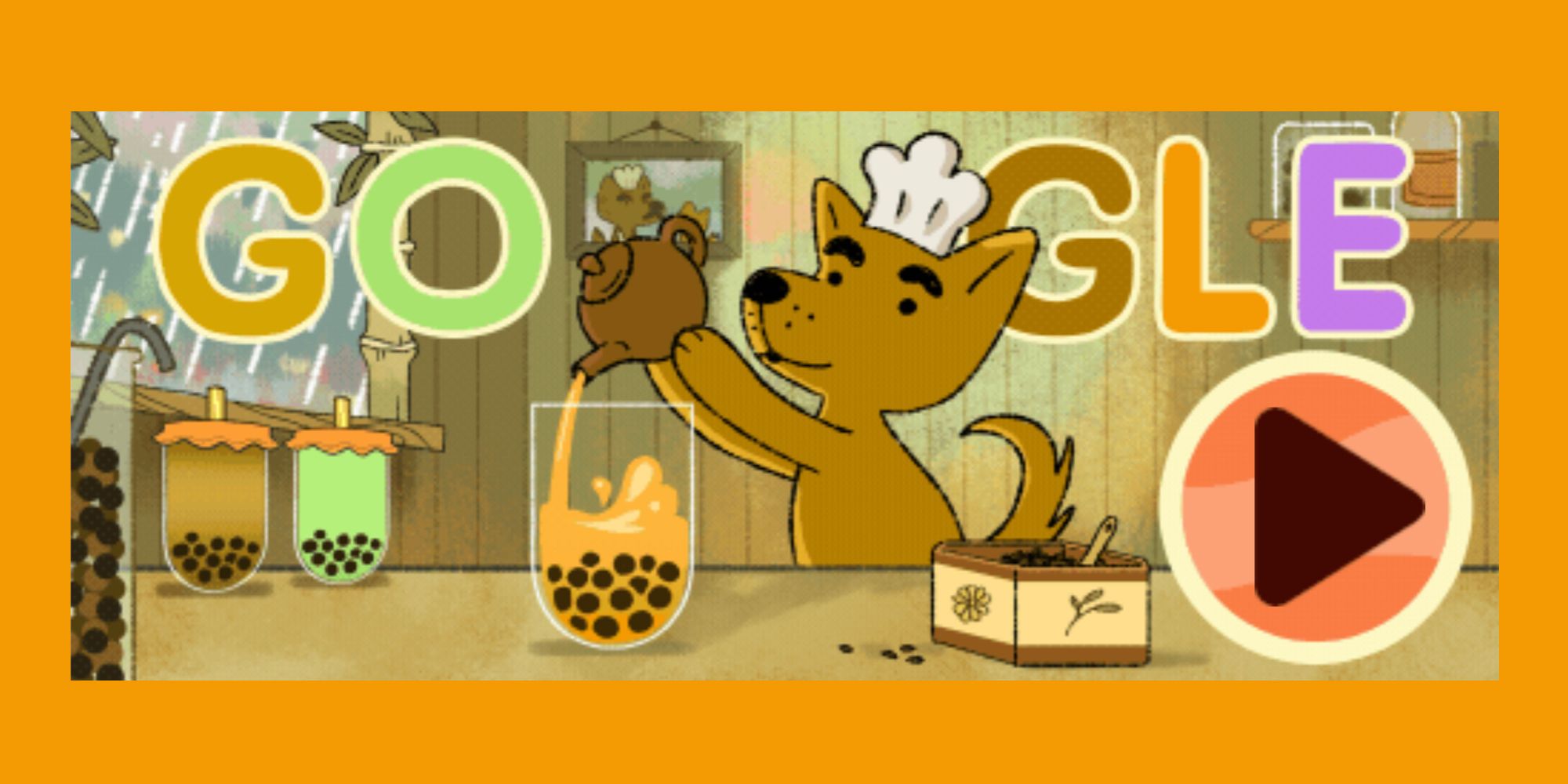 El relajante juego Google Doodle te permitirá preparar té de Boba una y otra vez