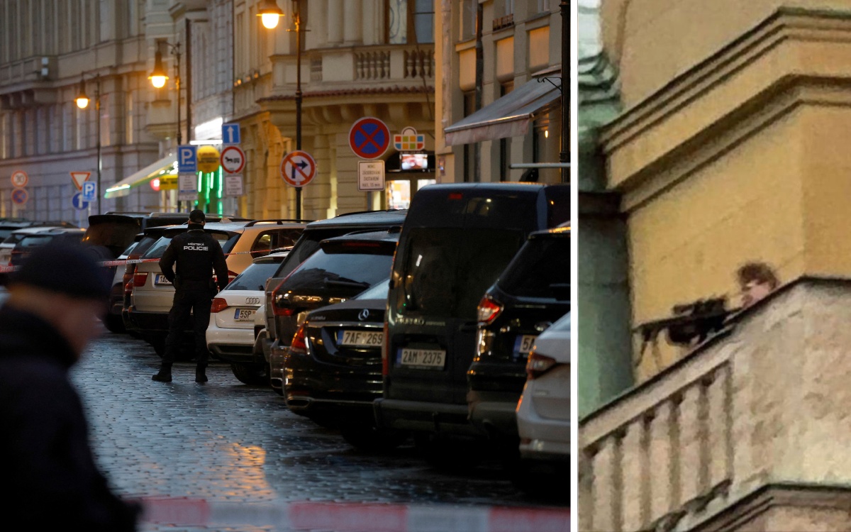 El tirador de Praga se suicidó tras ser rodeado por la policía, confirman autoridades