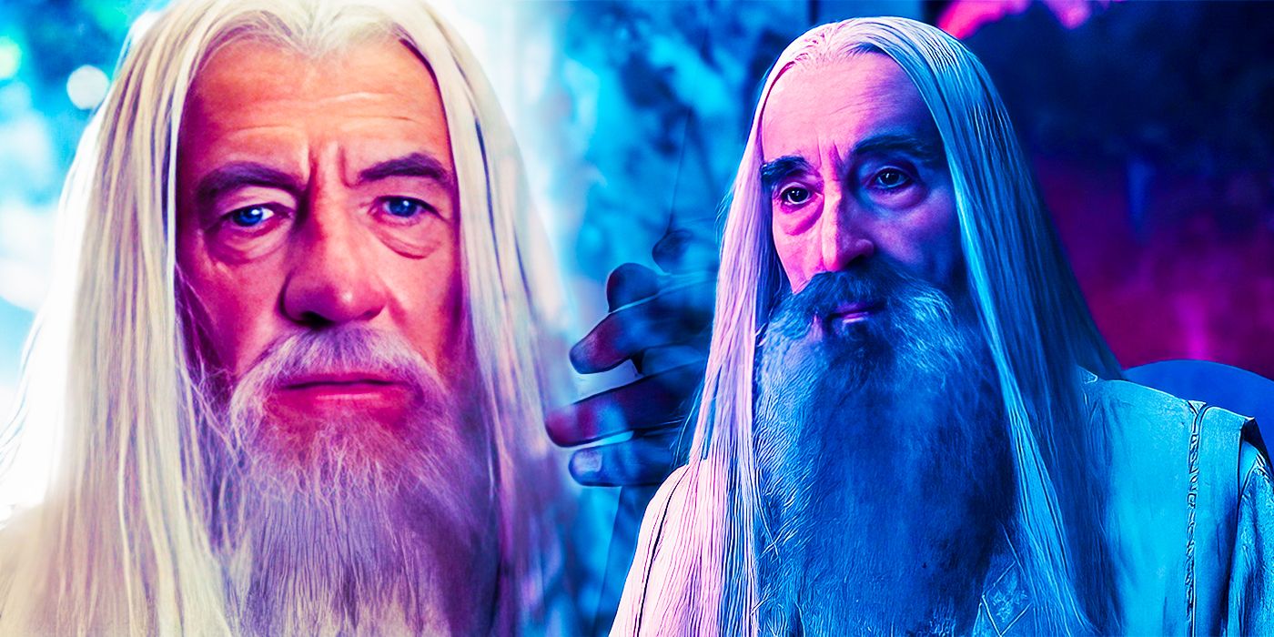Explicación de la historia (y rivalidad) de Gandalf y Saruman en El señor de los anillos
