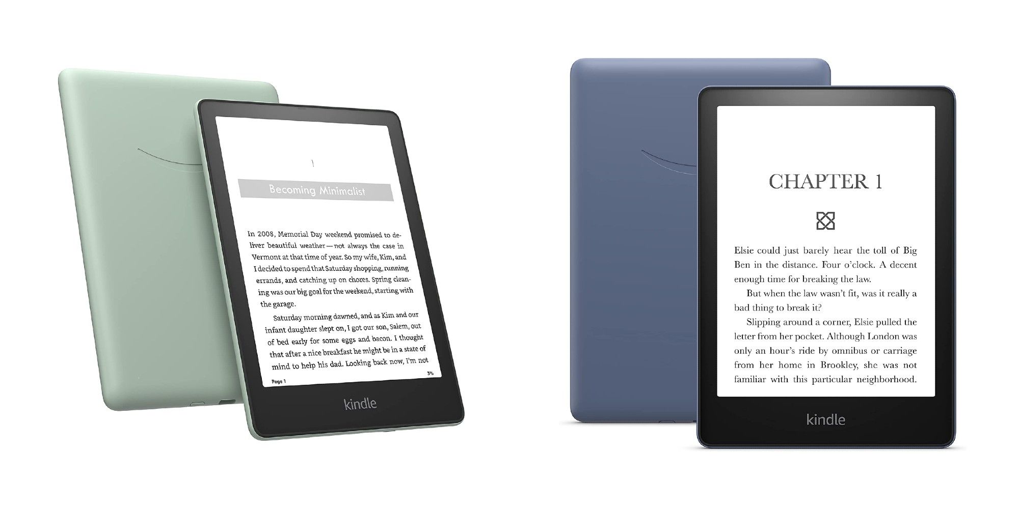 Kindle Paperwhite y Signature Edition obtienen dos nuevos colores