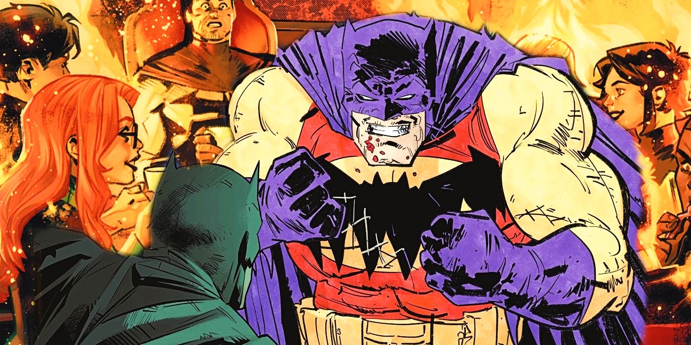 La nueva referencia del regreso del Caballero Oscuro de DC hace que Batman de Frank Miller sea más oscuro que nunca