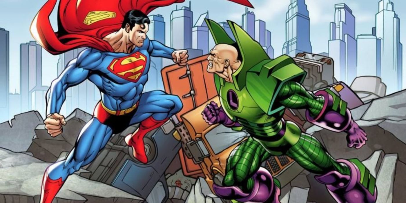 La nueva servoarmadura de Superman completa su transformación en el nuevo Lex Luthor