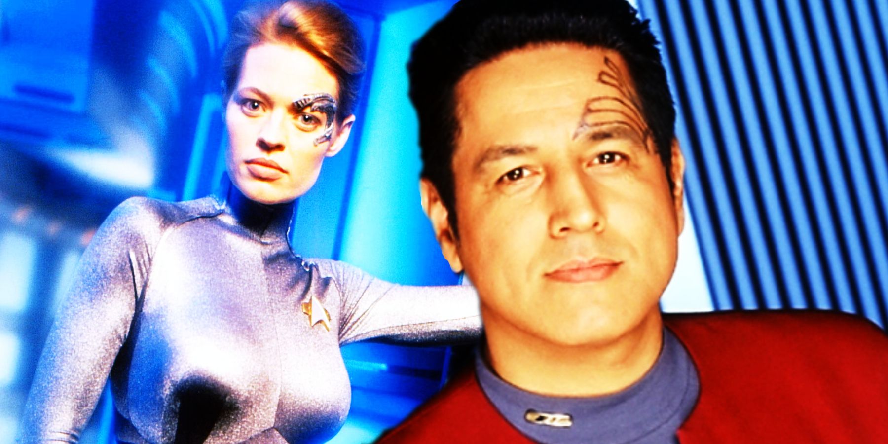 La peor relación de siete de nueve en la Voyager explicada por actores de Star Trek