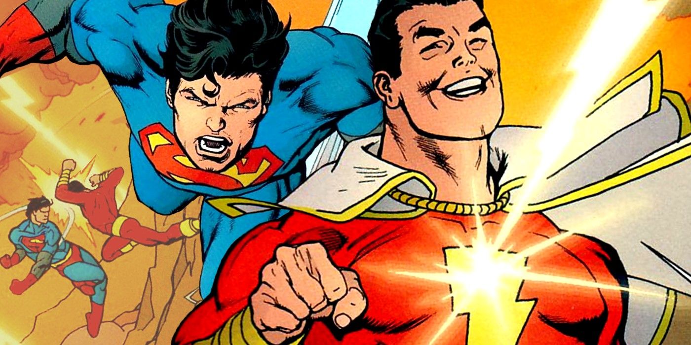 “Mi único verdadero rival”: Superman vs Shazam sigue siendo la pelea de héroes más oscura en la historia de DC