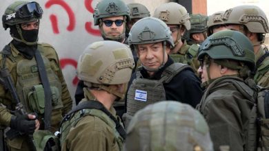 Netanyahu visita Gaza; anuncia 'intensificación' de los combates