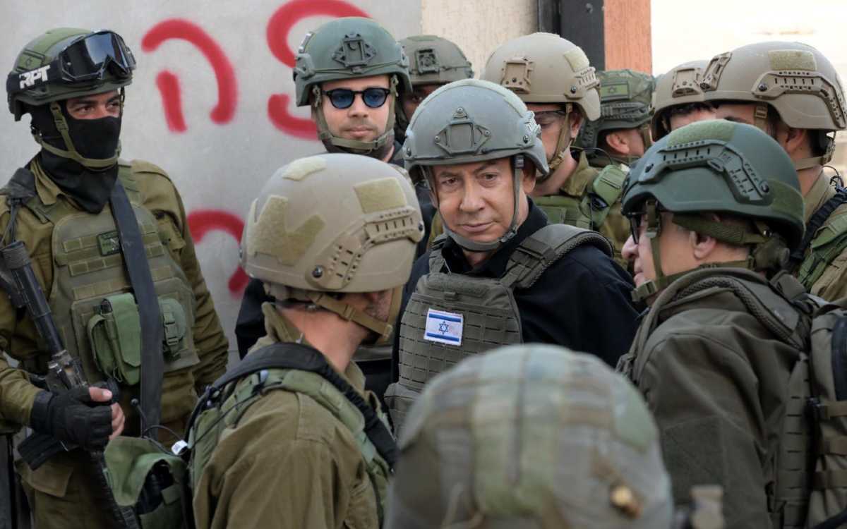 Netanyahu visita Gaza; anuncia 'intensificación' de los combates