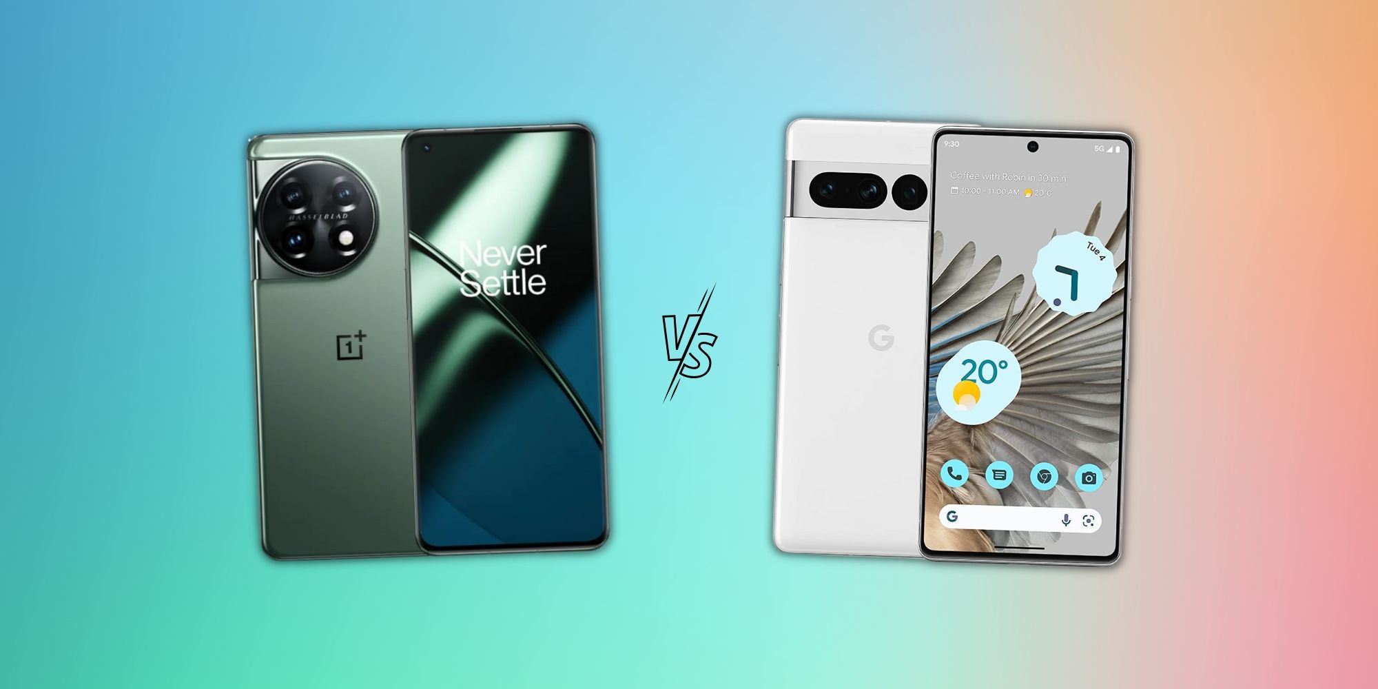 OnePlus 11 vs.  Pixel 7 Pro: ¿Cuál es el mejor modelo insignia de Android?
