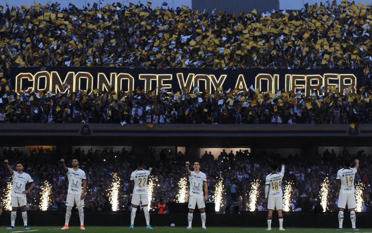 'Re hecho' de la afición de Pumas en el cuarto de final ante Chivas | Galería