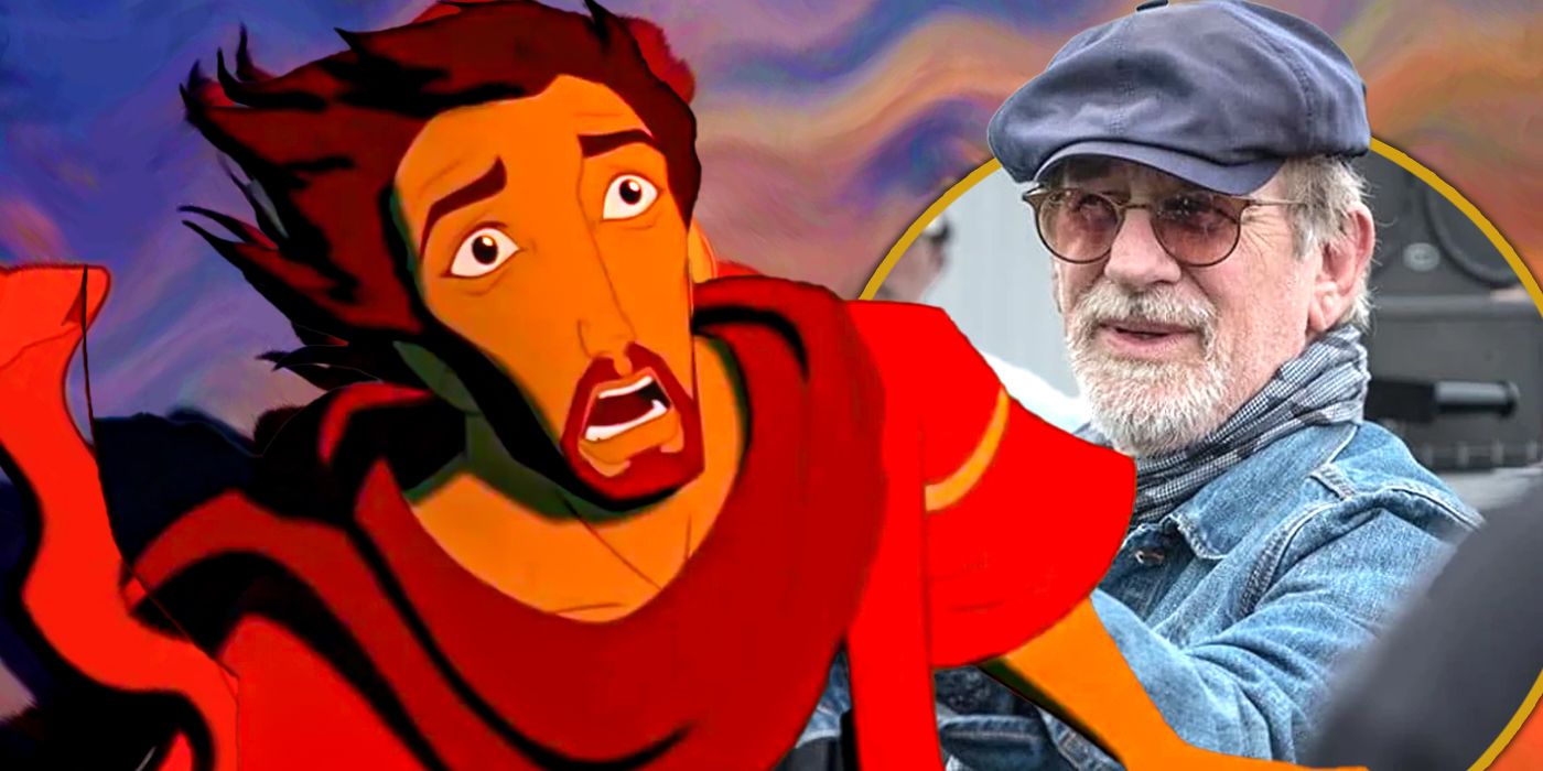 Se revela el impacto real de Steven Spielberg en la película animada El príncipe de Egipto