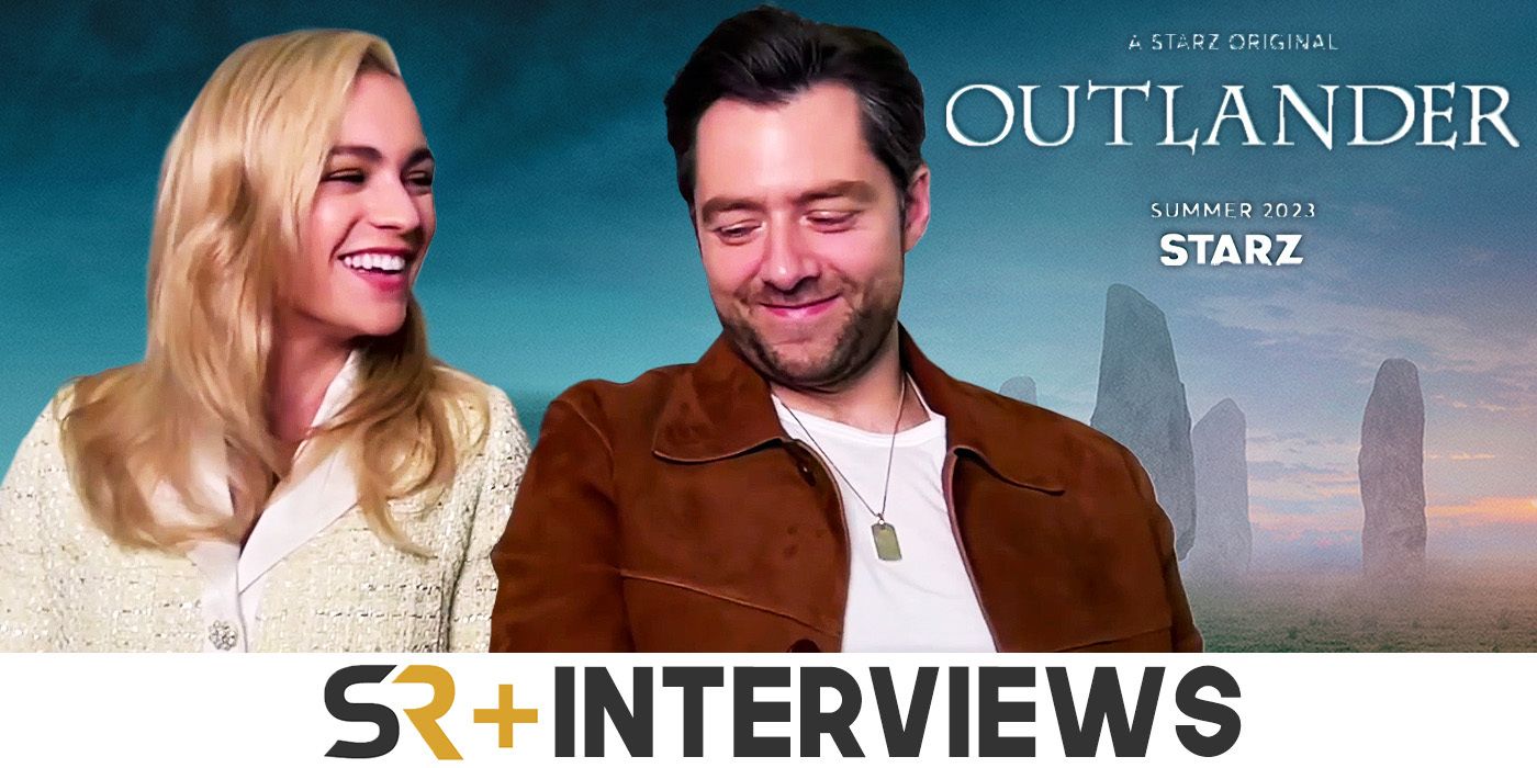 Sophie Skelton y Richard Rankin sobre la evolución de la temporada 7 de Outlander de Brianna y Roger
