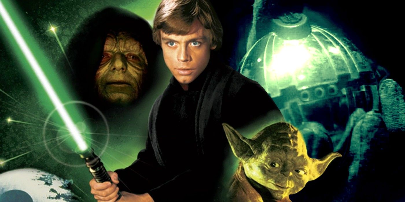 Un cambio del regreso del Jedi muestra cuán grande es realmente un héroe Luke Skywalker