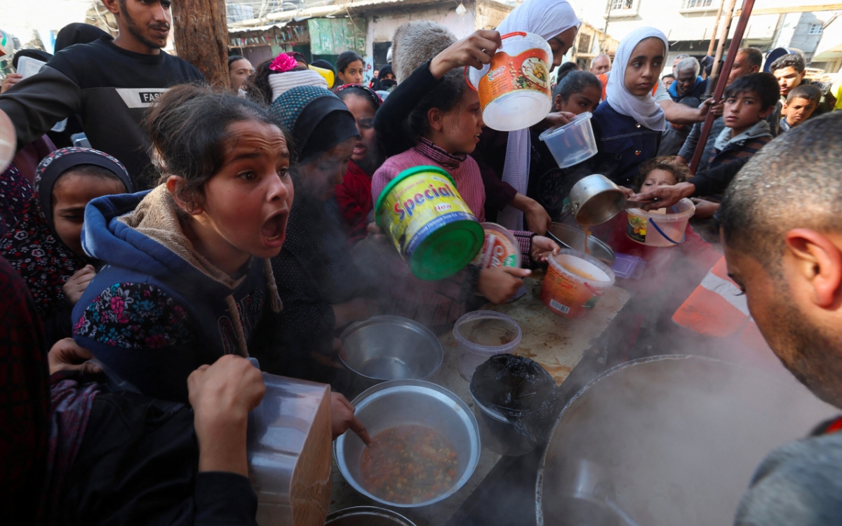 Uno de cada cuatro hogares en Gaza se enfrenta a alto riesgo de hambruna: Unicef