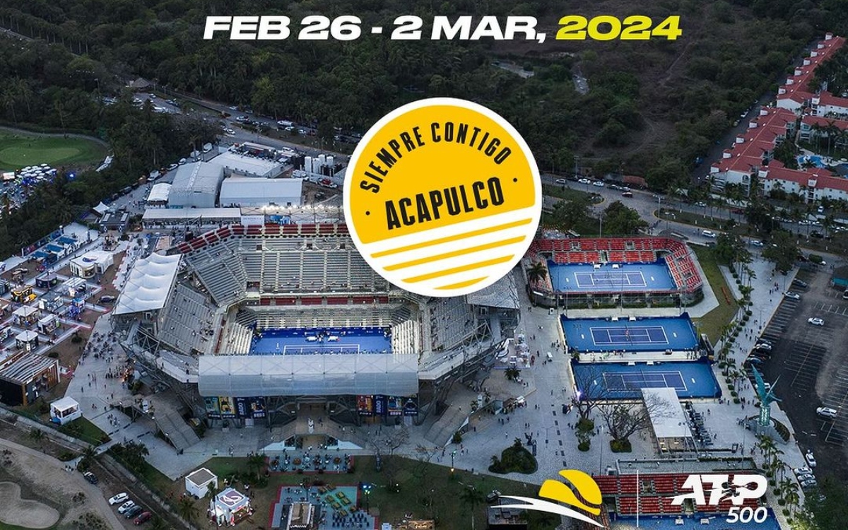 ¡Habrá Abierto Mexicano de Tenis 2024 en Acapulco!