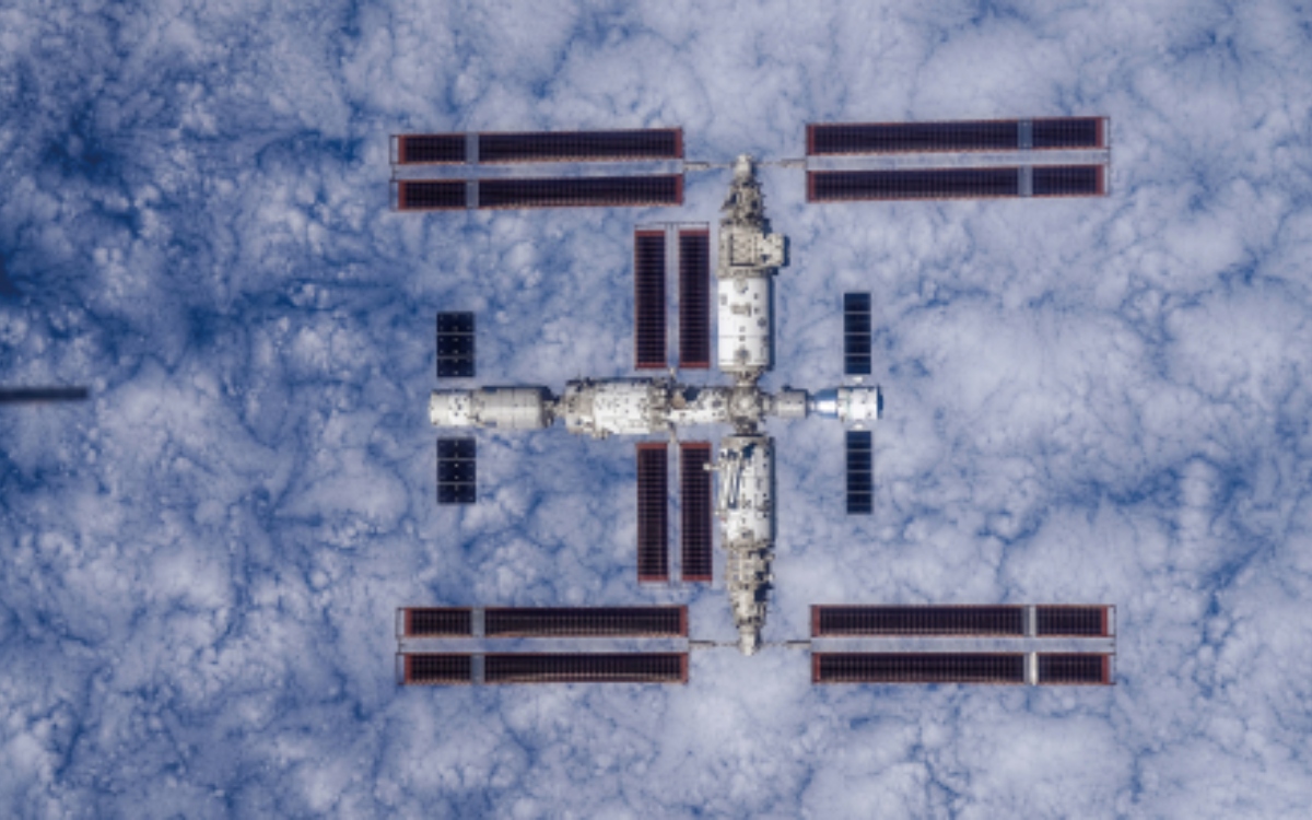 ¡Tiangong está completa! Aquí las primeras imágenes de la estación espacial china