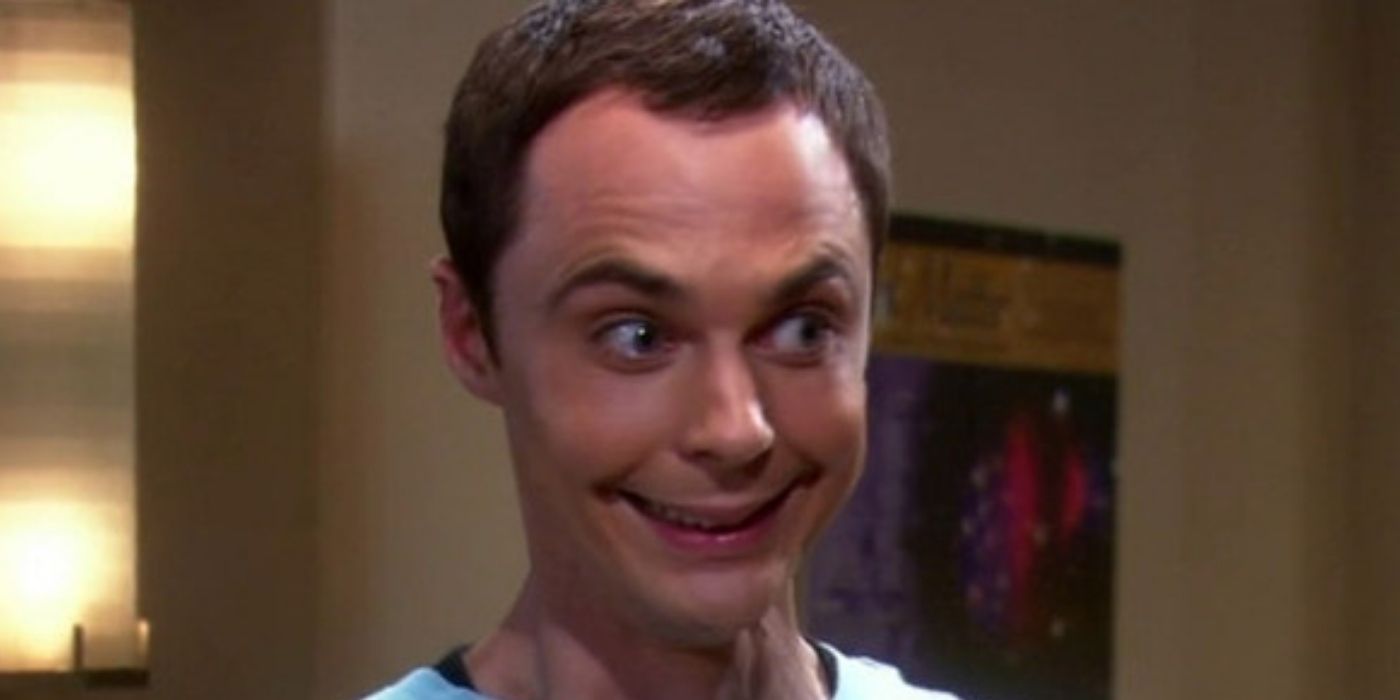 La espeluznante sonrisa de Sheldon en TBBT.