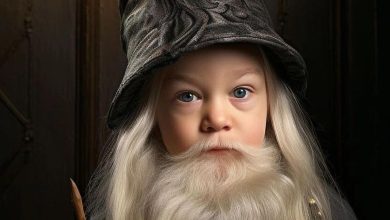 El arte de Harry Potter imagina a los personajes principales cuando eran niños (y Voldemort tiene nariz)