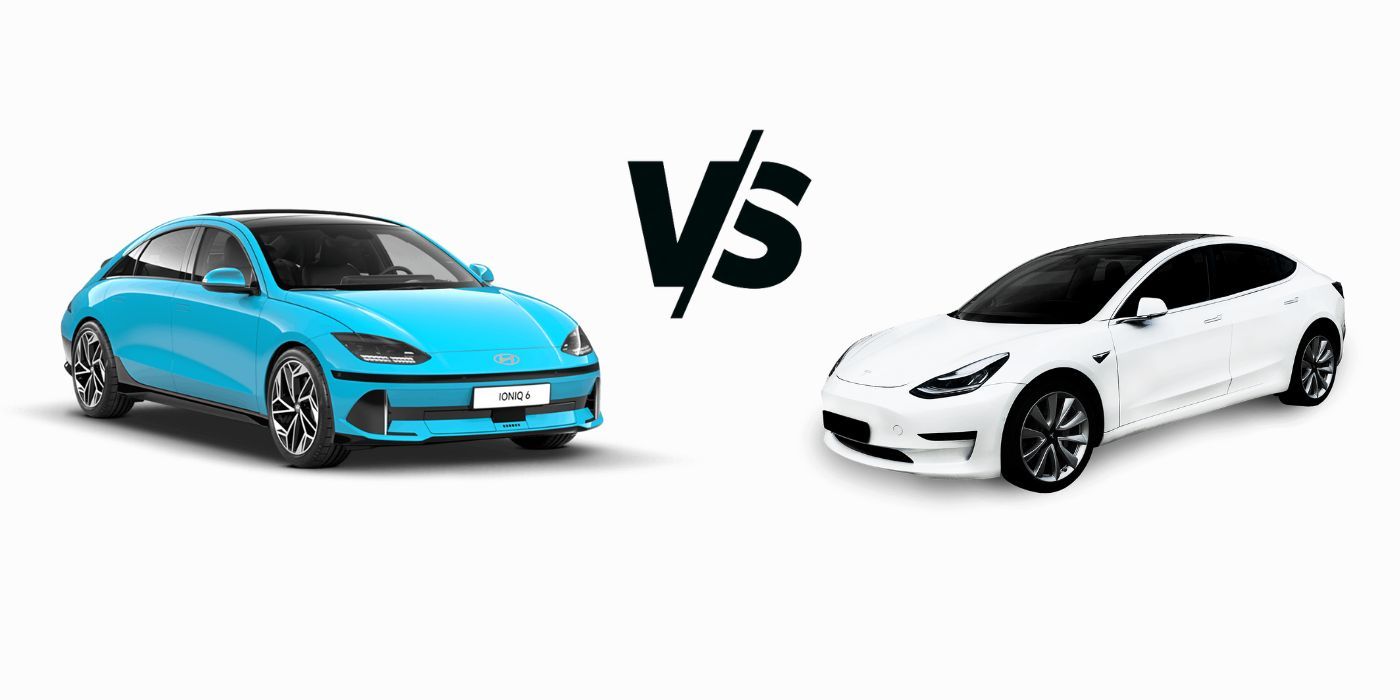 2023 Hyundai Ioniq 6 vs.  Tesla Model 3: ¿Qué vehículo eléctrico ofrece más valor?