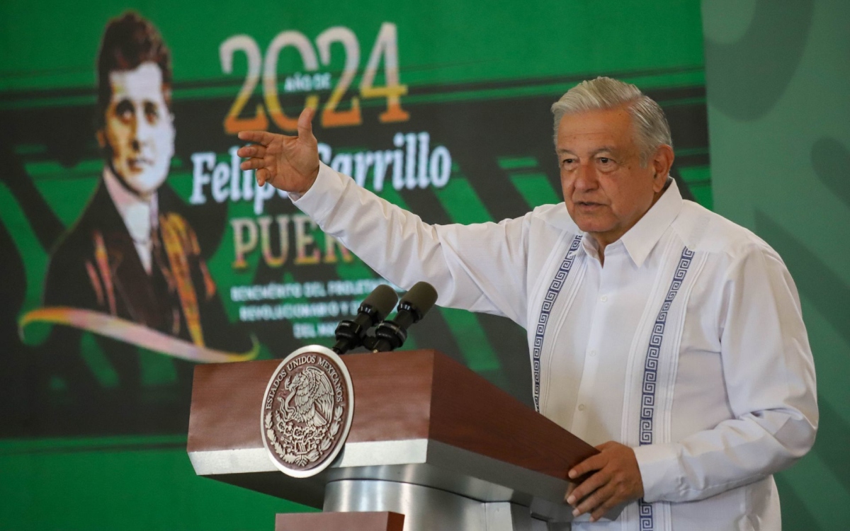 55% de mexicanos aprueban a AMLO al cierre de 2023, según encuesta