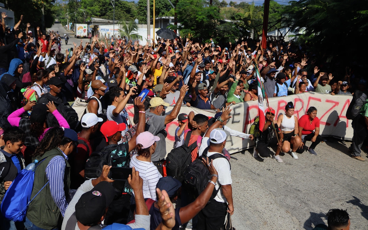 Activistas denuncian desaparición de 19 migrantes de la caravana