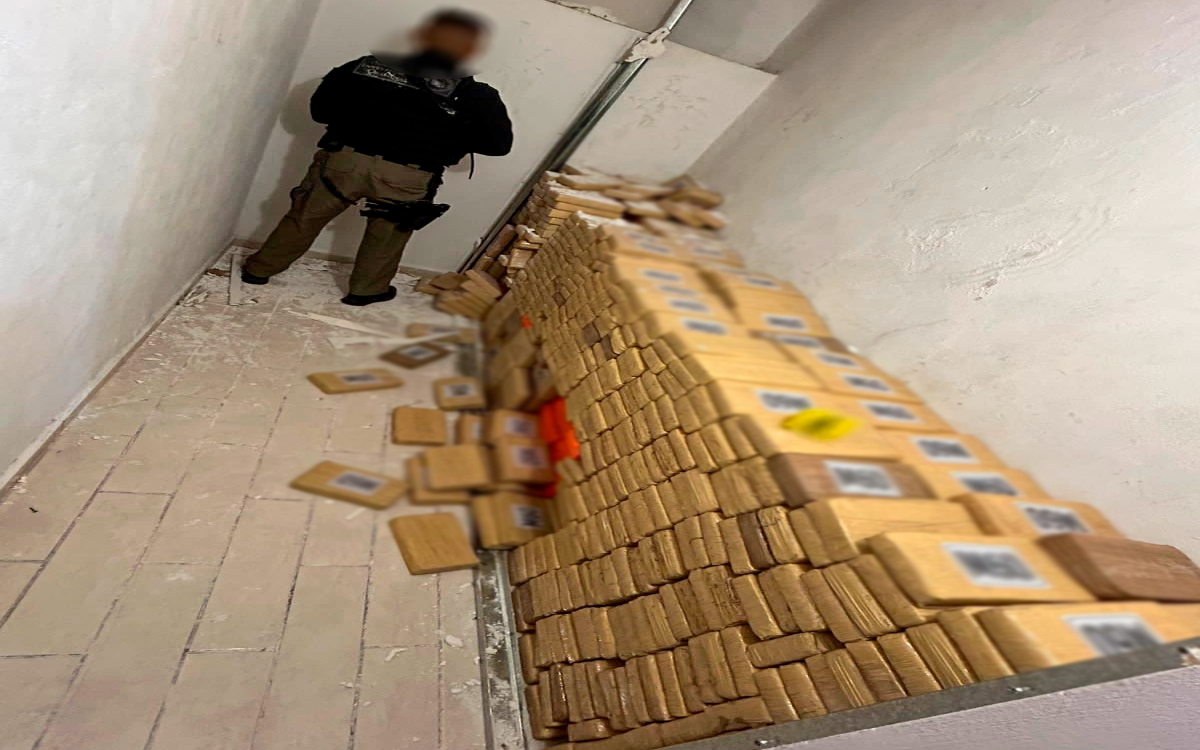 Aseguran 1,400 kilos de cocaína en Tula, Hidalgo | Video
