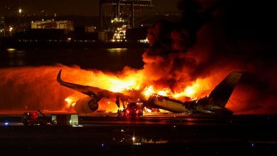 Así escaparon los pasajeros del avión que se incendió en Japón | Testimonio