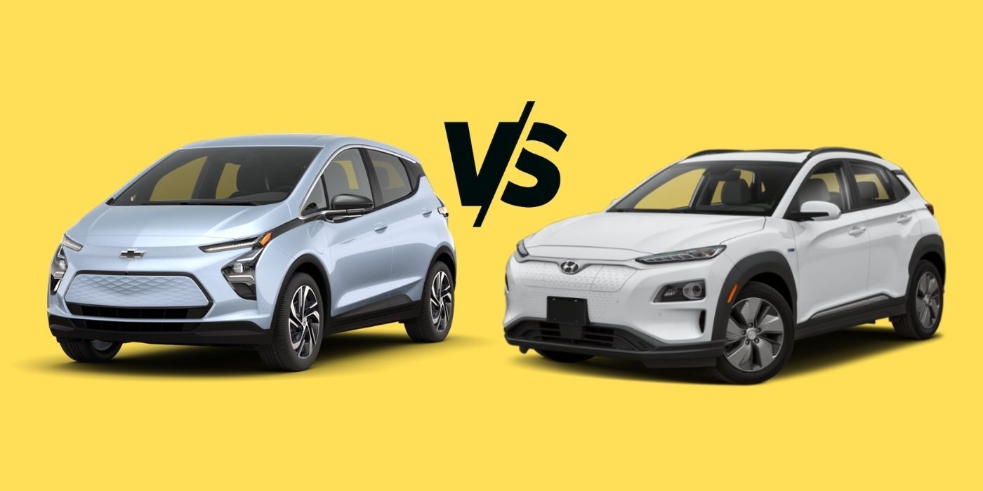Chevy Bolt EUV vs.  Hyundai Kona Electric: SUV eléctricos compactos, comparados