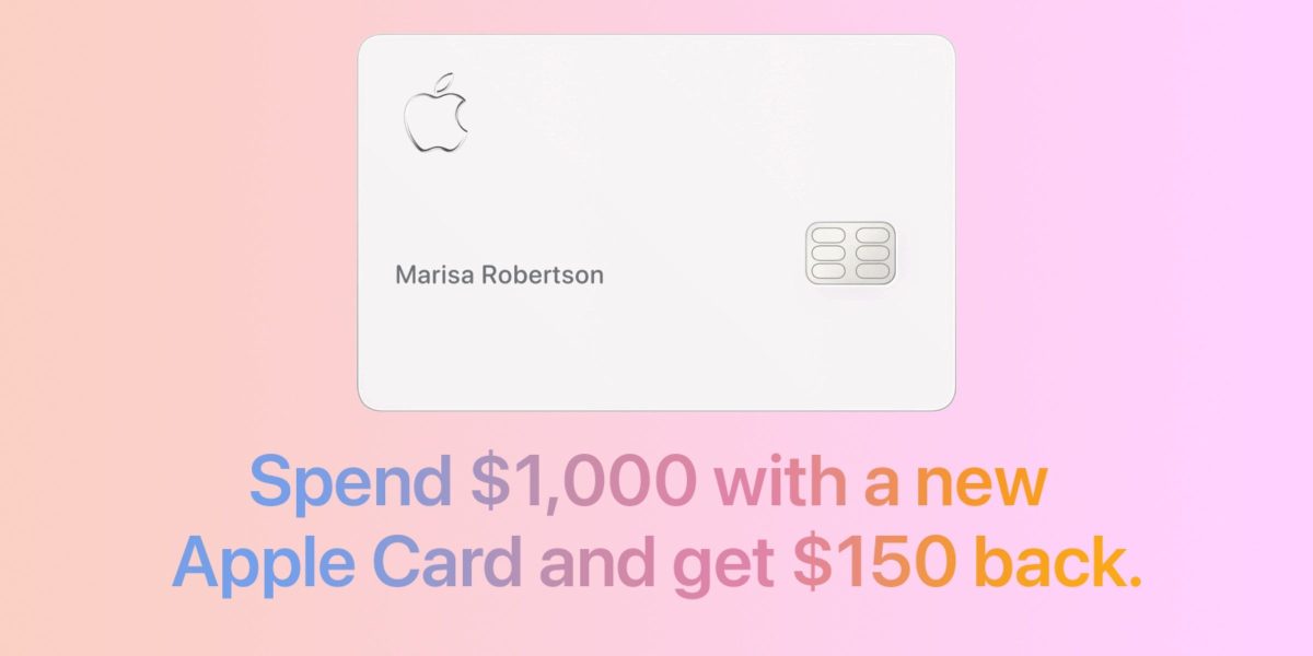 Cómo los nuevos usuarios de Apple Card pueden ganar un bono en efectivo diario de $ 150