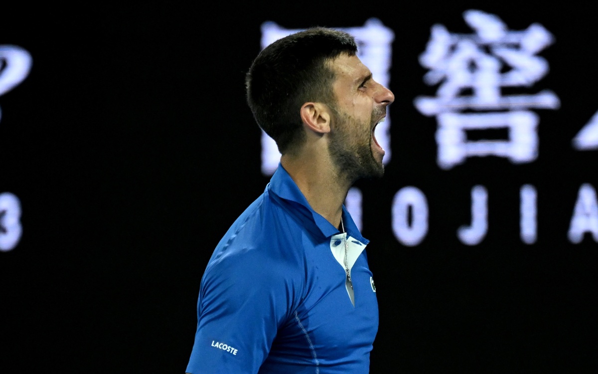 "Dímelo a la cara", Djokovic reta a aficionado; "No tolero que crucen la línea" | Video