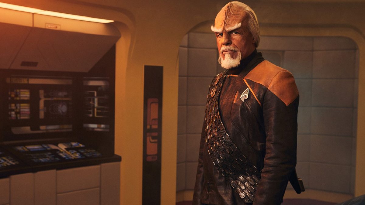 El actor de Worf, Michael Dorn, llama a Star Trek: el puente Enterprise-D de TNG "una sala de estar cómoda"