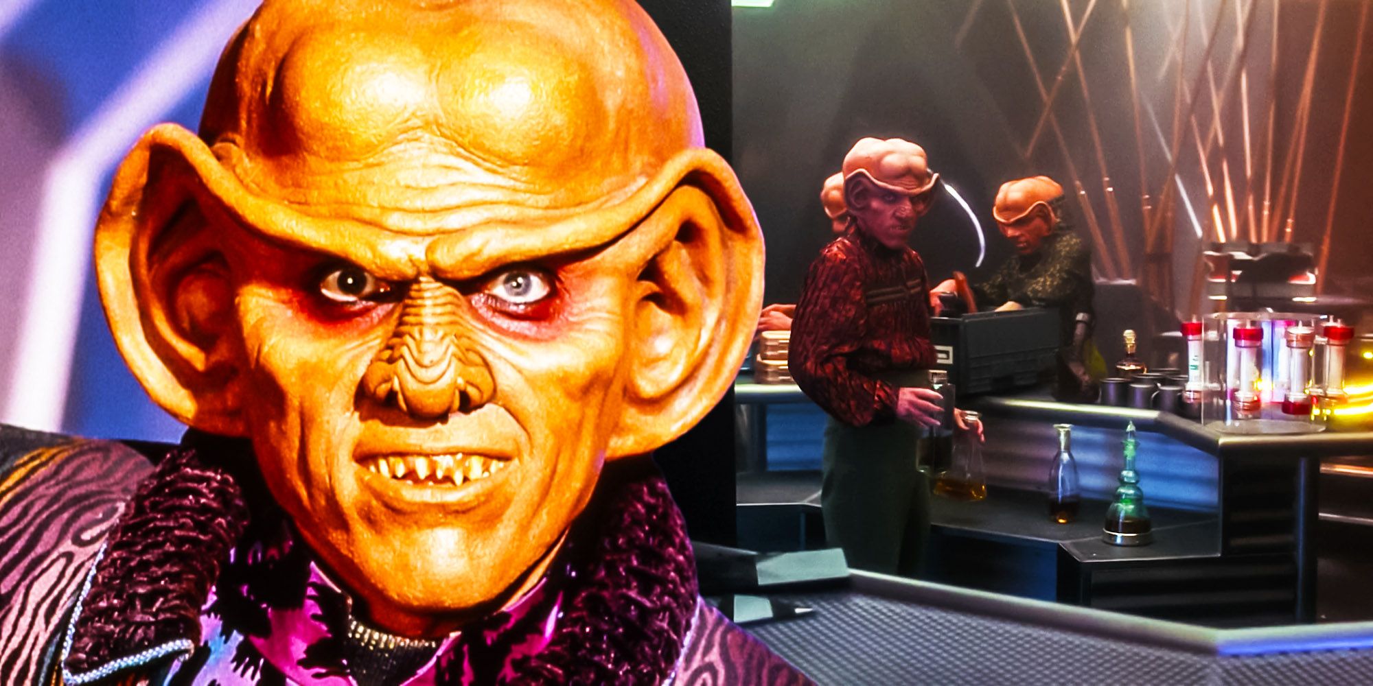 El actor de quark Armin Shimerman dice que estaba "agradecido" por una parte del maquillaje Ferengi