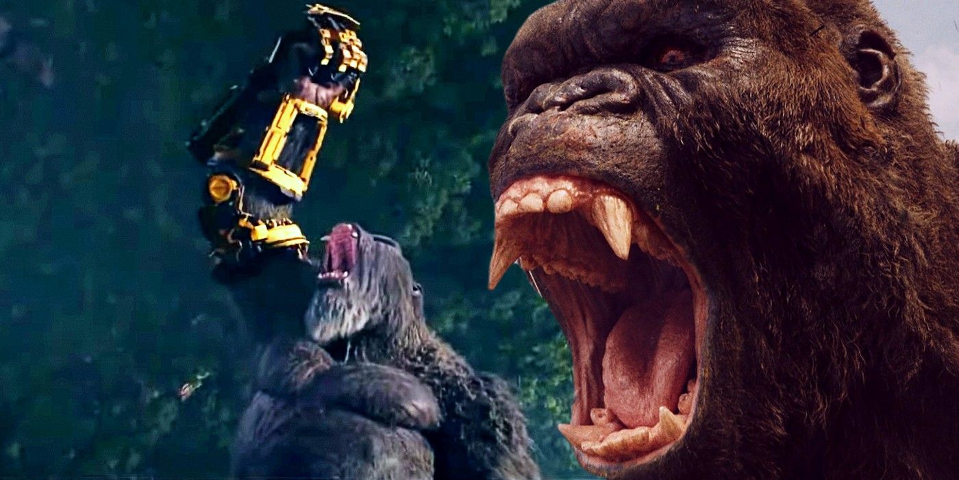 El nuevo tráiler de Godzilla X Kong muestra la mejor mirada hasta el momento al brazo de metal del simio gigante