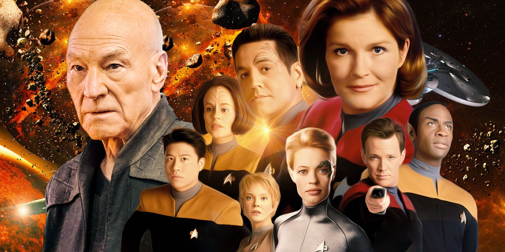 El productor de Star Trek elogia el final de la Voyager y revela ideas alternativas para el final de la serie
