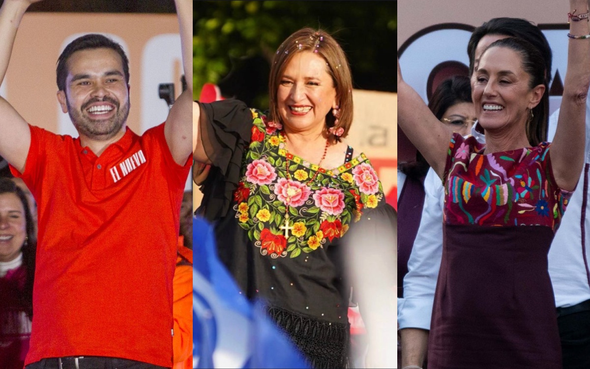 Elecciones 2024 | Sheinbaum es nombrada candidata; Xóchitl propone ‘yucatanizar’ seguridad; Máynez no tuvo actividades