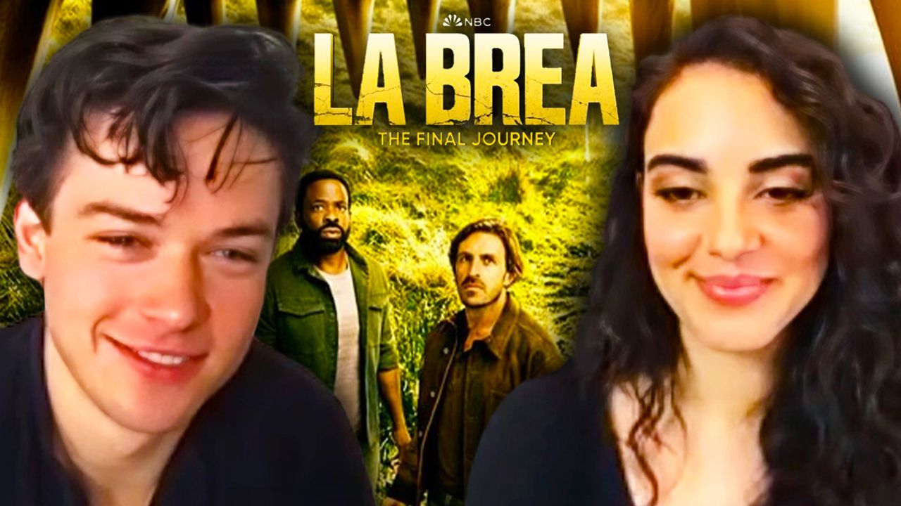 Entrevista de La Brea: Jack Martin y Veronica St. Clair sobre el romance de Josh y Riley en la última temporada