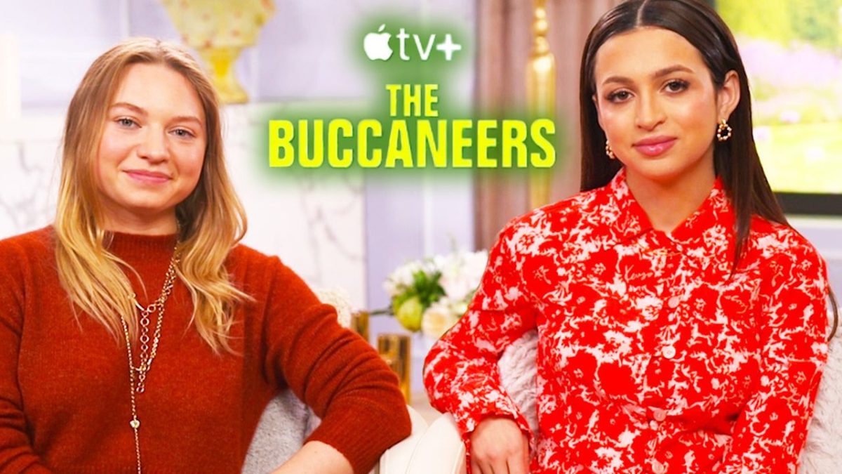 Entrevista de los Buccaneers: Josie Totah y Mia Threapleton sobre el romance de Mabel y Honoria