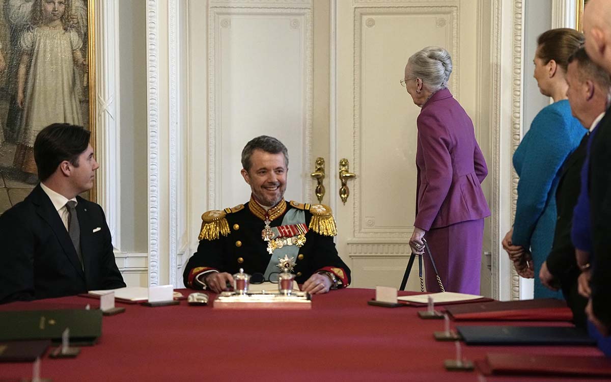 Federico X se convierte en rey de Dinamarca tras la abdicación de Margarita II