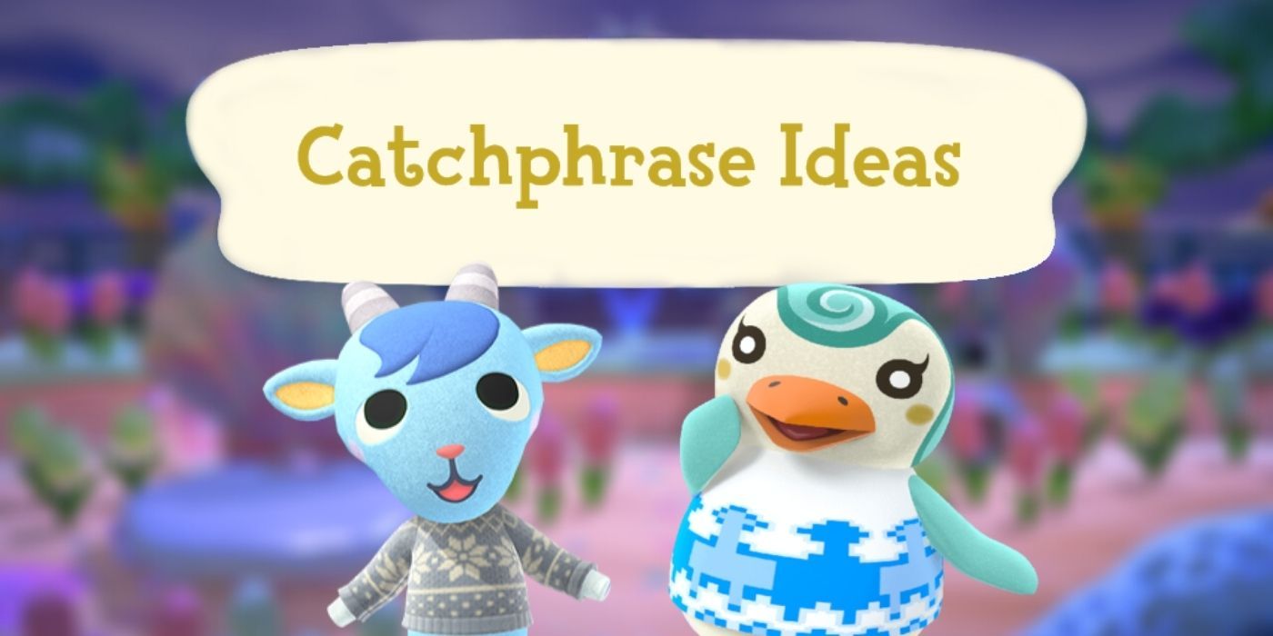 Ideas únicas de frases clave de Animal Crossing para los aldeanos de New Horizons