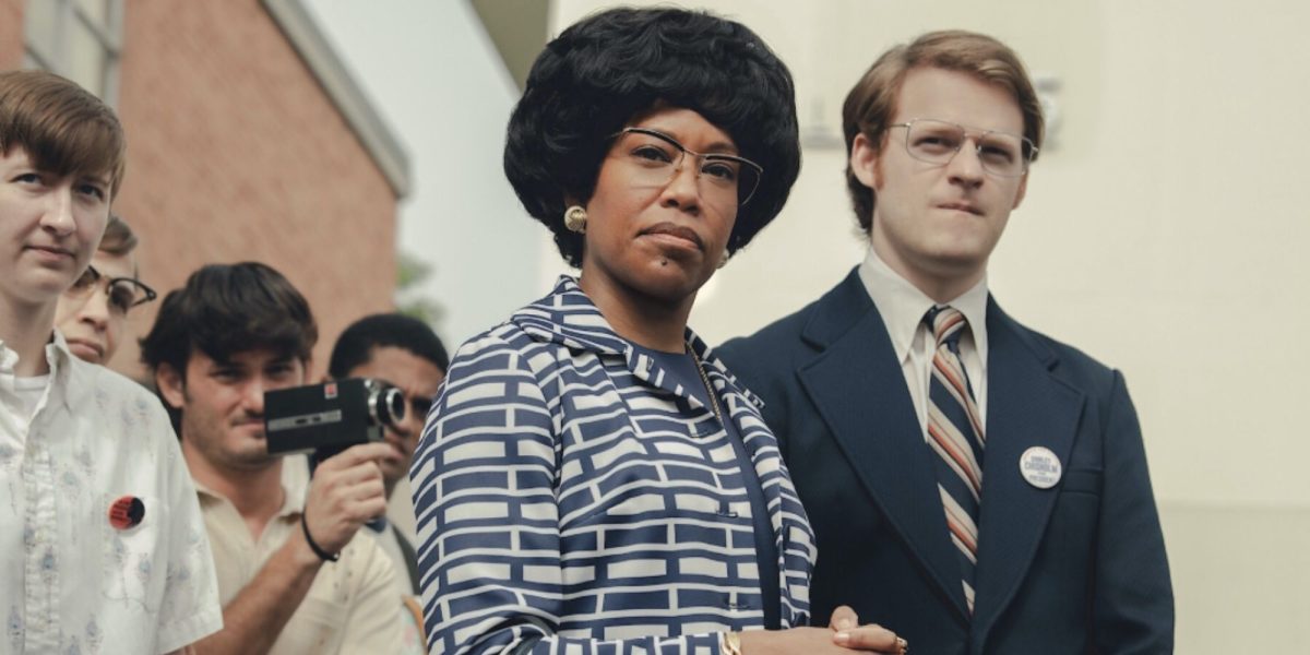 Imágenes de Shirley revelan la primera mirada de Regina King como congresista estadounidense en la película biográfica de Netflix