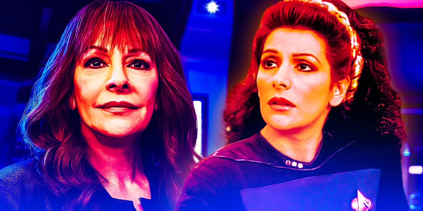 Marina Sirtis dice que ver a Troi en Star Trek: el estreno de TNG fue "difícil"