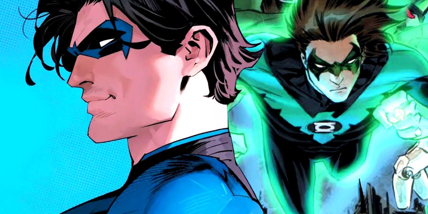 Nightwing debería haber sido el compañero de Green Lantern, e incluso Batman lo sabe