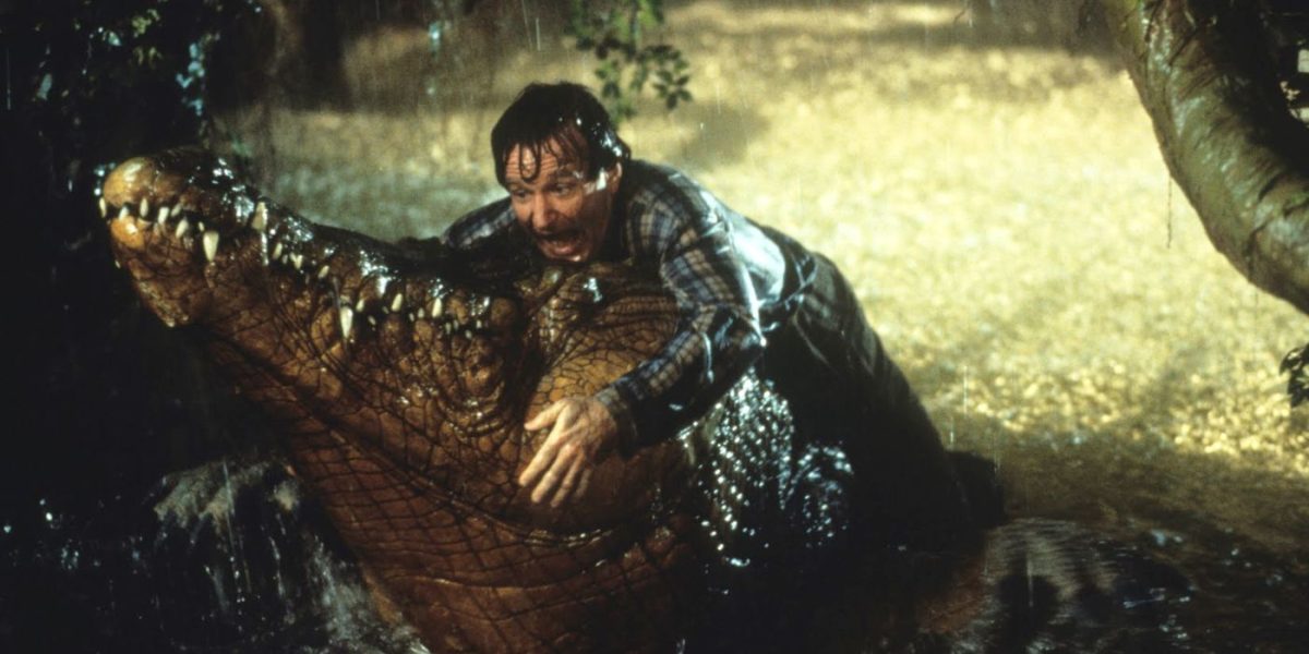 "No me importa si eres Arnold Schwarzenegger": la escena del ataque del cocodrilo de Jumanji brutalmente desmantelada por un experto