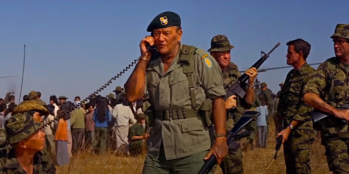 “Nunca debería haber sido filmada”: la película de guerra de John Wayne de 1968 recibe una brutal evaluación de expertos