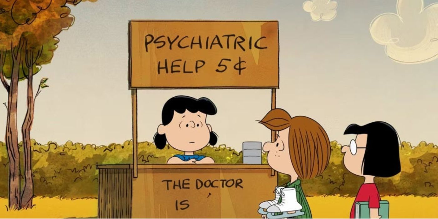 Peanuts: 10 momentos más divertidos del stand de psiquiatría de Lucy con personajes distintos a Charlie Brown