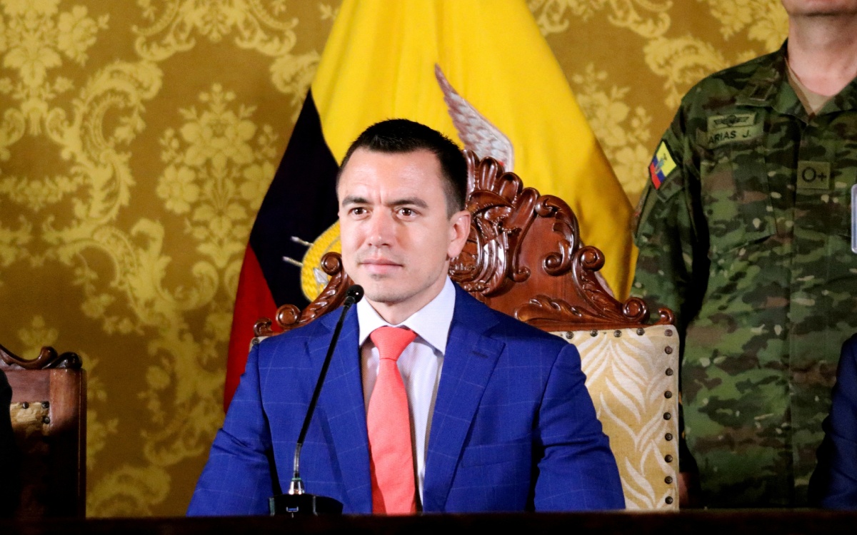 Presidente de Ecuador descarta legalizar el consumo de drogas como solución a la violencia