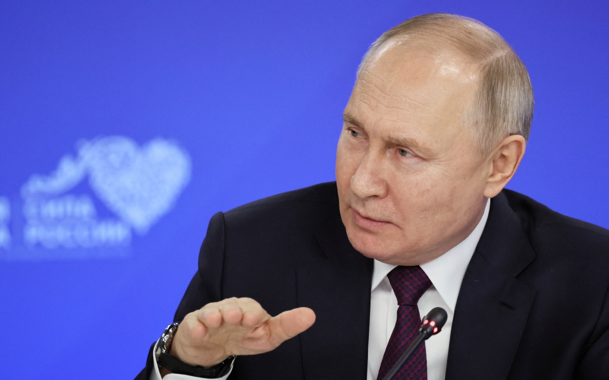 Putin asegura que elecciones de EU que ganó Biden fueron fraudulentas