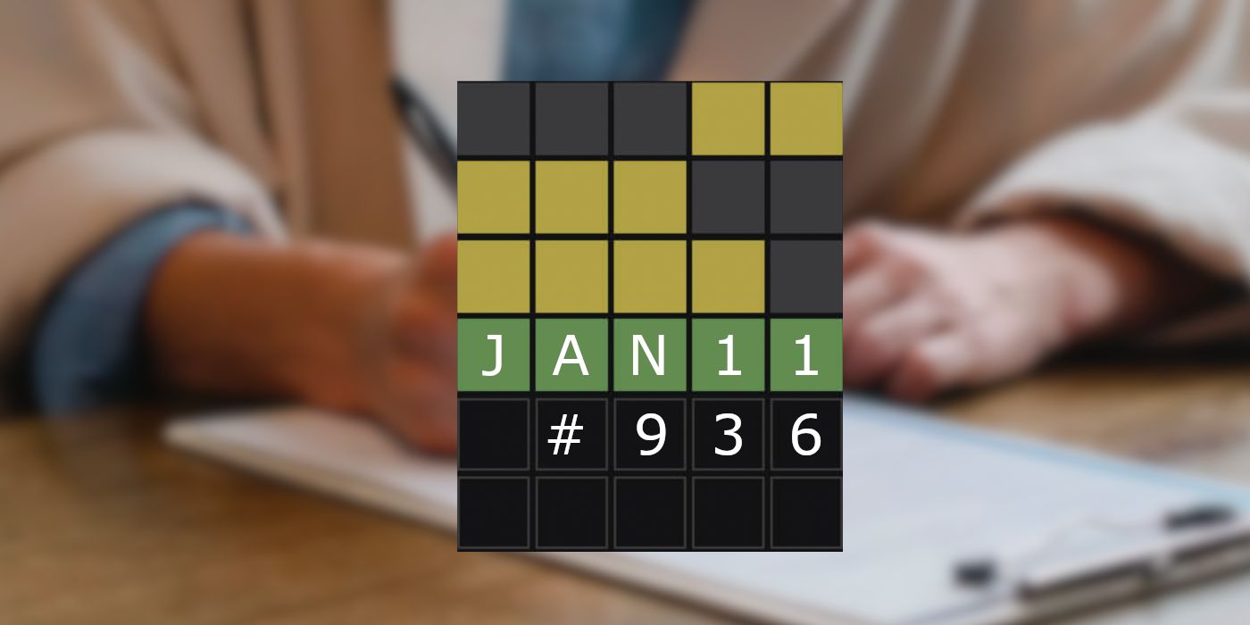 Respuestas y sugerencias de Wordle de hoy para el 11 de enero de 2024 (rompecabezas n.° 936)