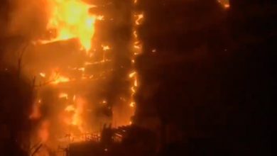 Se desata un gran incendio en un hospital de Teherán | Video