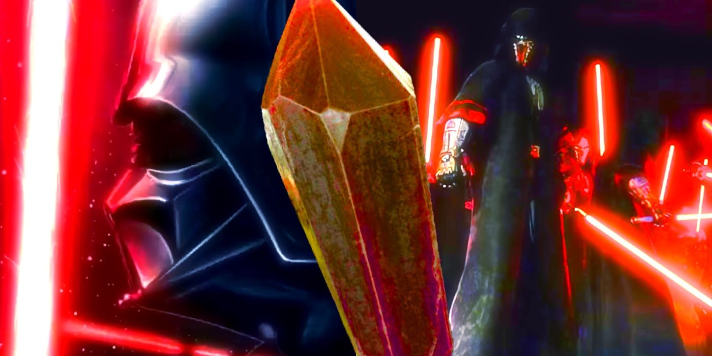 Star Wars revela la verdad sobre los cristales rojos Sith (no todos son iguales)