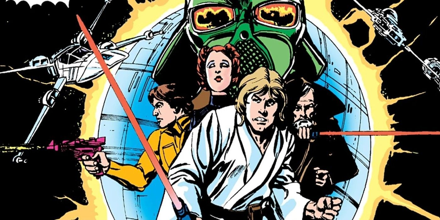 La adaptación original del cómic de Star Wars de Marvel hizo que la destrucción de la Estrella de la Muerte fuera legítimamente hermosa